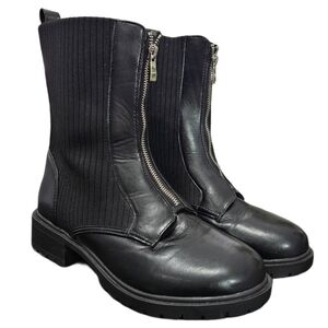 Torrid Black Combat & Moto Boots